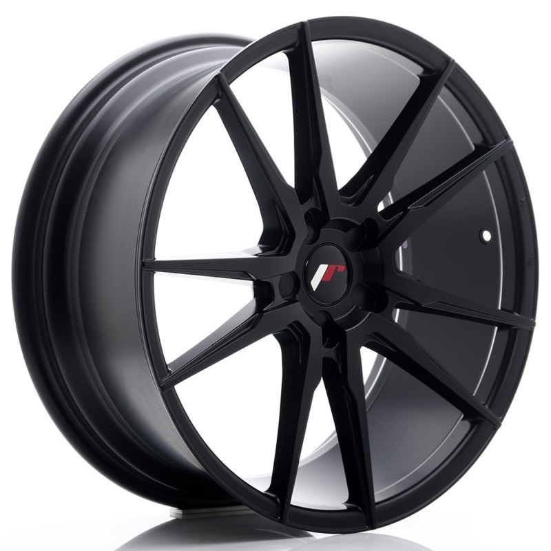 Japan Racing JR-21 20x8.5" (5 hole custom PCD) ET40, Flat Black