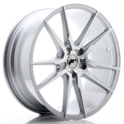 Japan Racing JR-21 20x8.5" (5 hole custom PCD) ET40, Silver