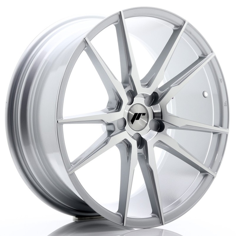 Japan Racing JR-21 20x8.5" (5 hole custom PCD) ET40, Silver