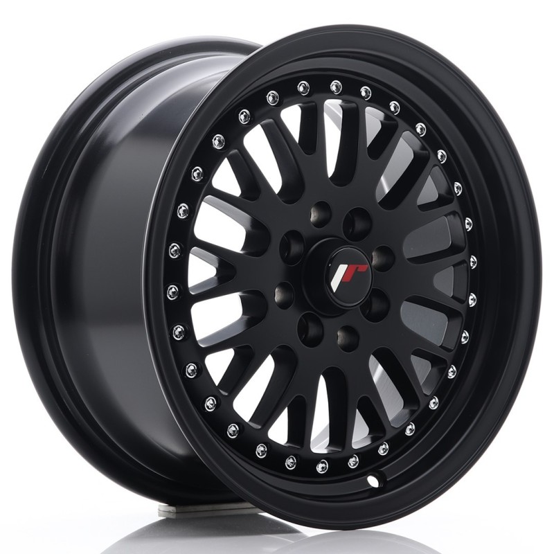 Japan Racing JR-10 15x7" 4x100/108 ET30, Flat Black