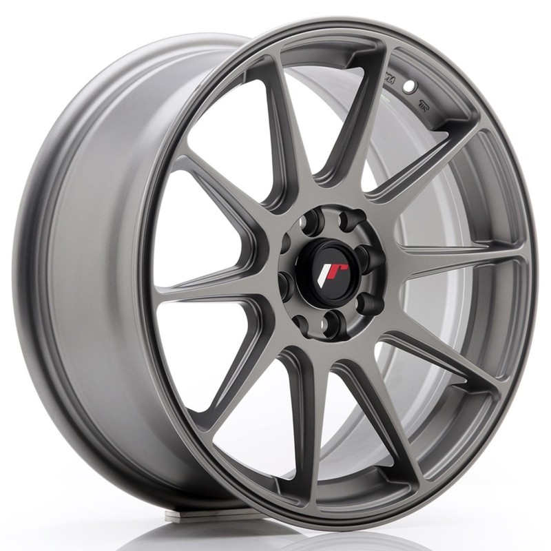 Japan Racing JR-11 17x7.25" 4x100/114.3 ET35, Gunmetal