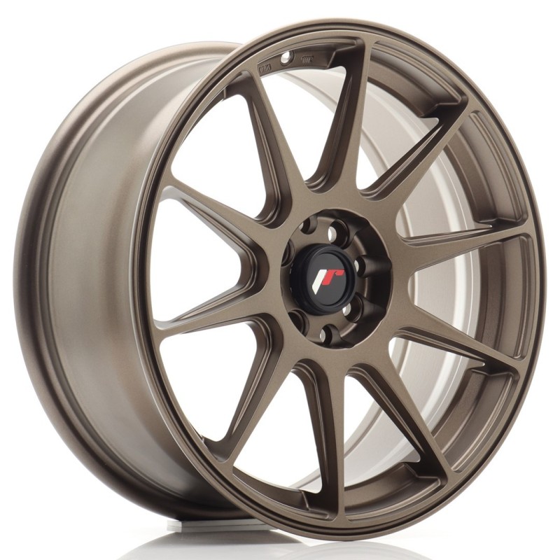 Japan Racing JR-11 17x7.25" 5x112/114.3 ET35, Bronze