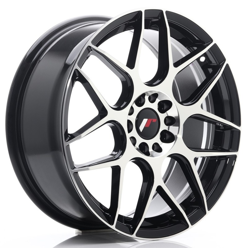 Japan Racing JR-18 18x7.5" 5x112/114.3 ET40, Gloss Black