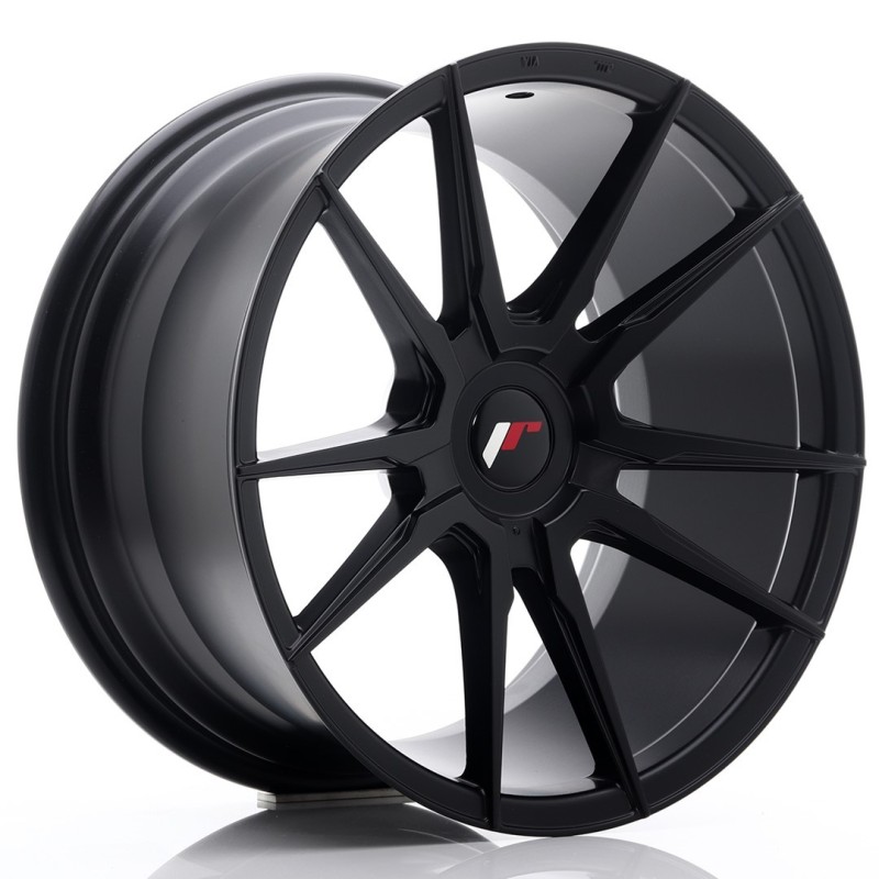 Japan Racing JR-21 Extreme Concave 18x9.5" (4 & 5 hole custom PCD) ET20-40, Flat Black