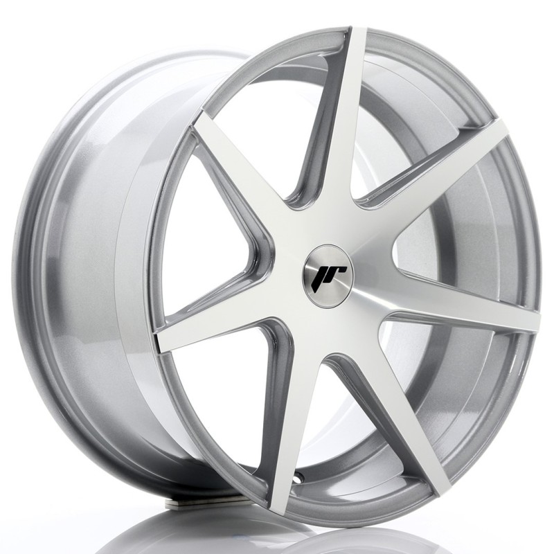 Japan Racing JR-20 Extreme Concave 19x9.5" (4 & 5 hole custom PCD) ET20-40, Silver