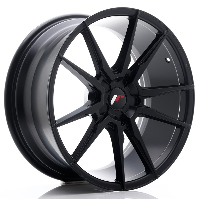 Japan Racing JR-21 19x8.5" (5 hole custom PCD) ET20-40, Flat Black