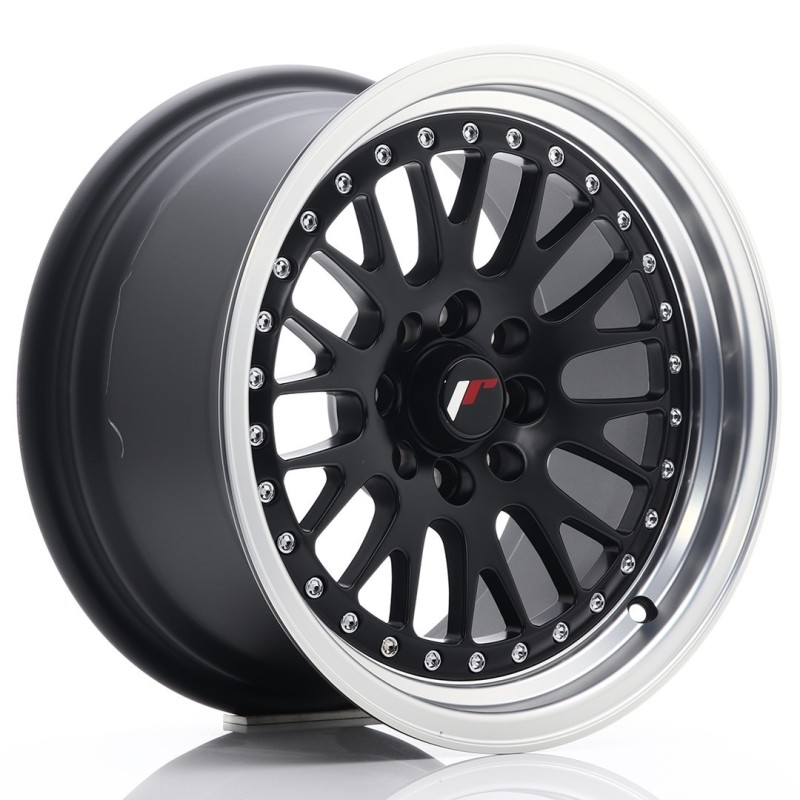 Japan Racing JR-10 15x8" 4x100/108 ET20, Flat Black