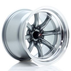 Japan Racing JR-19 15x10.5" 4x100/114.3 ET-32, Gunmetal