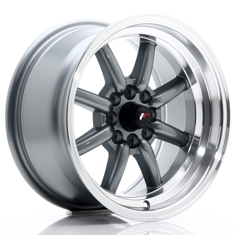 Japan Racing JR-19 15x8" 4x100/114.3 ET0, Gunmetal