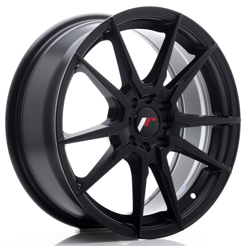 Japan Racing JR-21 17x7" 4x100/114.3 ET40, Flat Black