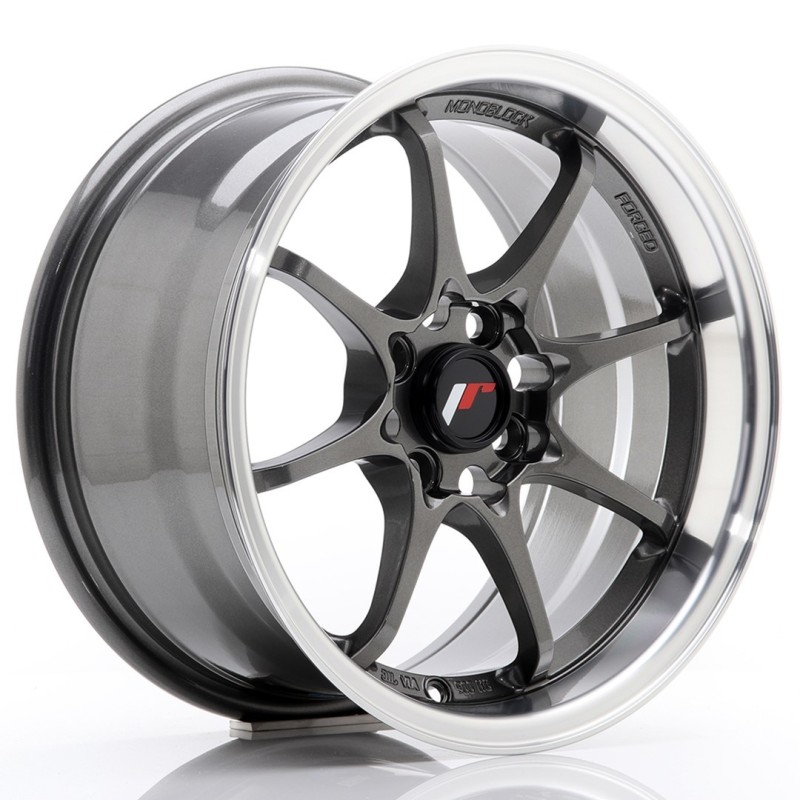 Japan Racing JR-5 15x8" 4x100 ET28, Gunmetal