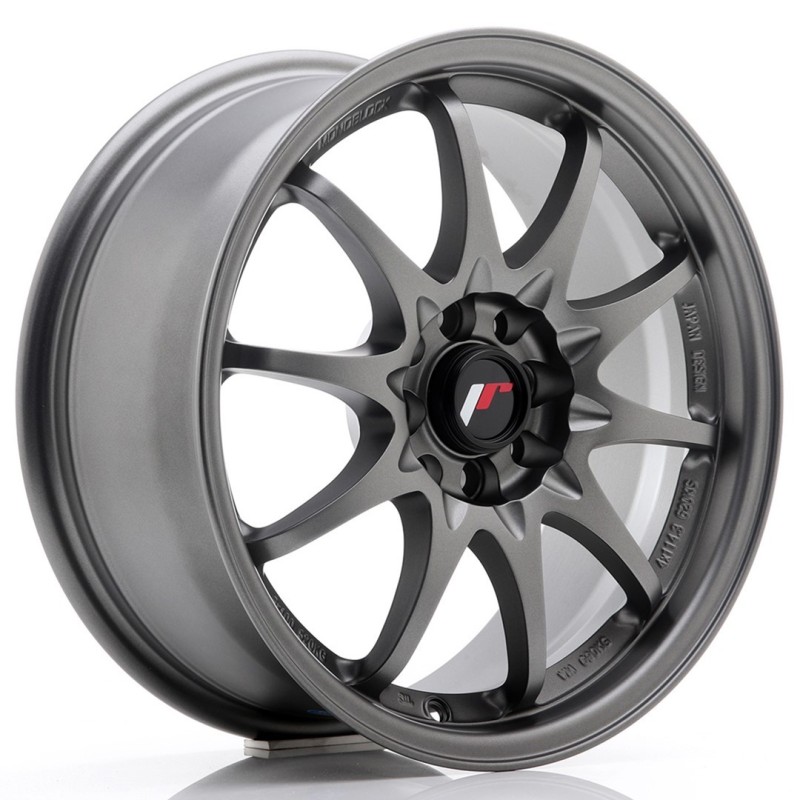 Japan Racing JR-5 16x7" 4x100/108 ET30, Gunmetal