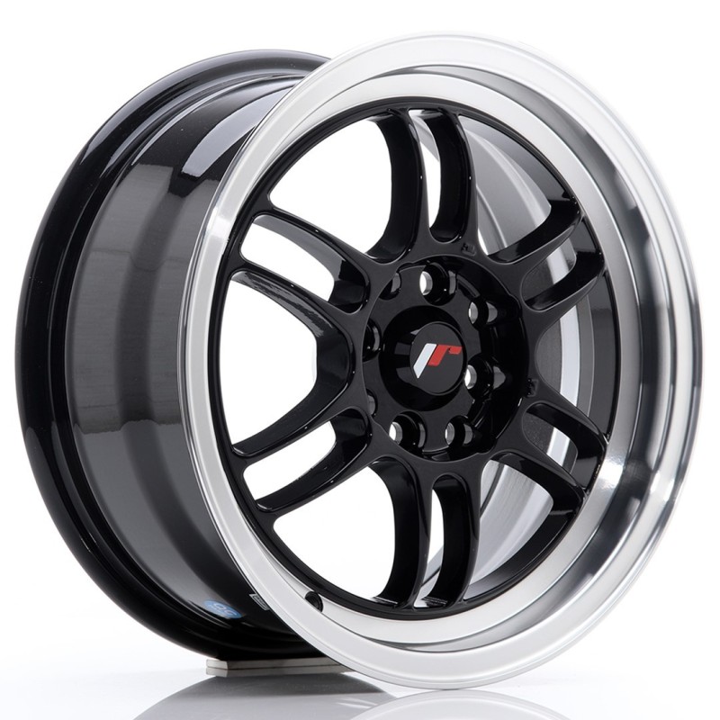 Japan Racing JR-7 15x7" 4x100/114.3 ET38, Gloss Black