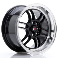 Japan Racing JR-7 15x8" 4x100/114.3 ET35, Gloss Black