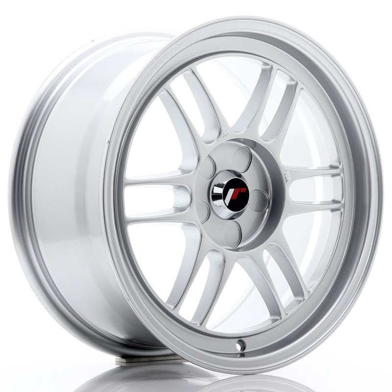Japan Racing JR-7 17x8" (5 hole custom PCD) ET35, Silver