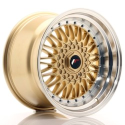 Japan Racing JR-9 17x10" (4 & 5 hole custom PCD) ET20, Gold
