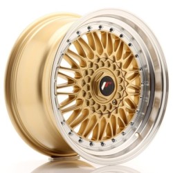Japan Racing JR-9 17x8.5" (4 & 5 hole custom PCD) ET20-35, Gold