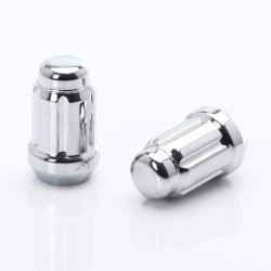JN2 Silver Steel Wheel Nuts M12x1.25 (Pack of 20)
