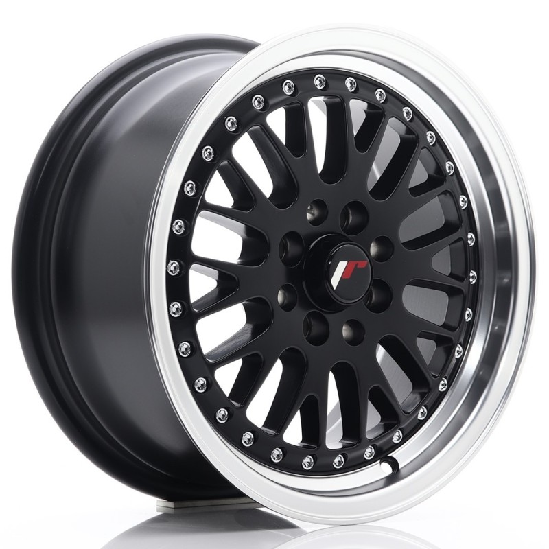 Japan Racing JR-10 15x7" 4x100/108 ET30, Flat Black