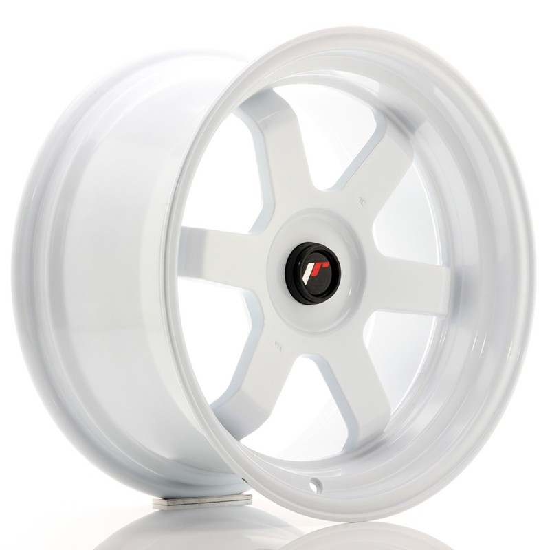 Japan Racing JR-12 17x9" (4 & 5 hole custom PCD) ET25, White
