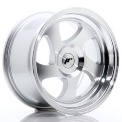 Japan Racing JR-15 15x8" (4 & 5 hole custom PCD) ET20, Machined Silver