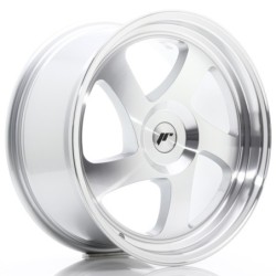 Japan Racing JR-15 18x8.5" (4 & 5 hole custom PCD) ET20-40, Machined Silver