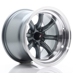 Japan Racing JR-19 15x10.5" 4x100 ET-32, Gunmetal