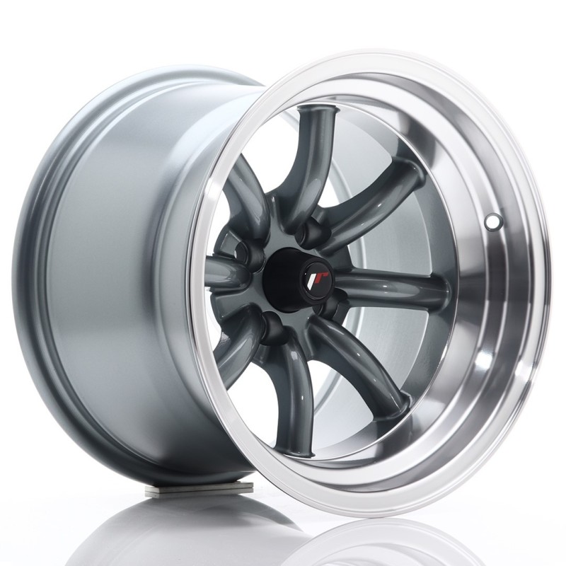 Japan Racing JR-19 15x10.5" 4x100 ET-32, Gunmetal