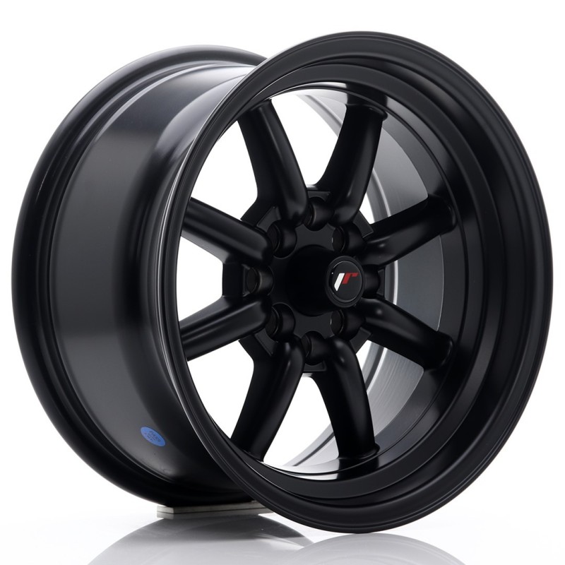 Japan Racing JR-19 15x8" 4x100/114.3 ET0, Flat Black