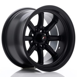 Japan Racing JR-19 15x9" 4x100/114.3 ET-13, Flat Black