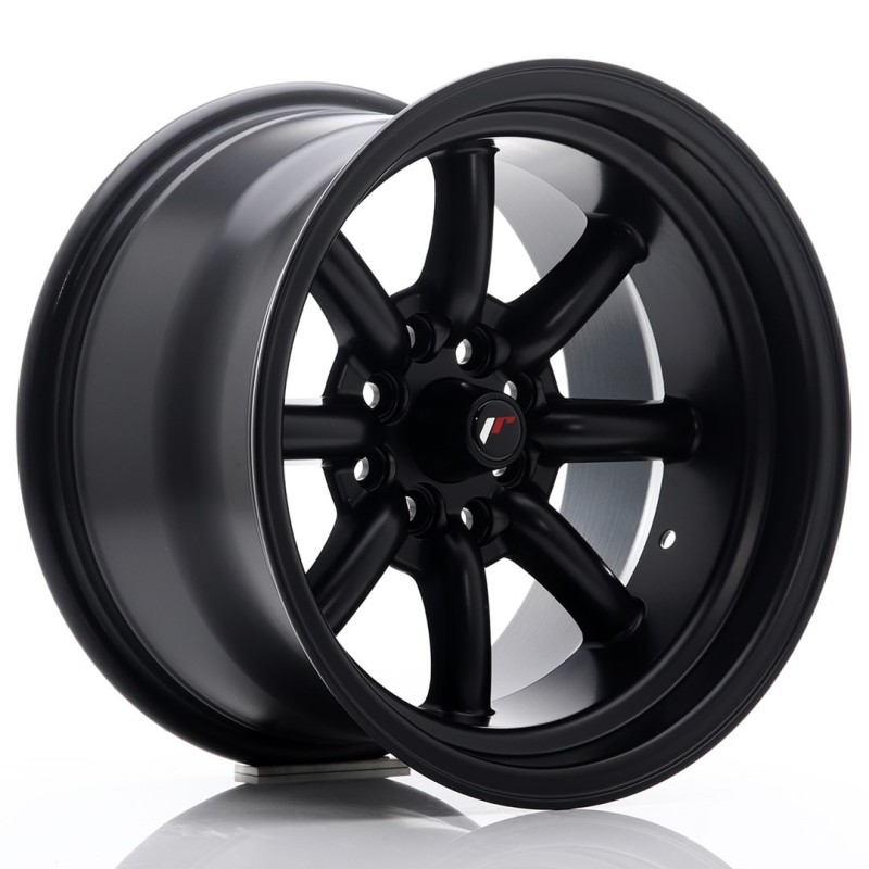 Japan Racing JR-19 15x9" 4x100/114.3 ET-13, Flat Black