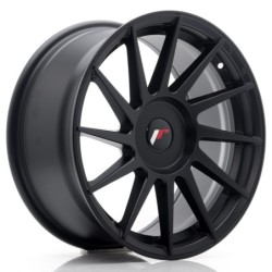 Japan Racing JR-22 17x8" (4 & 5 hole custom PCD) ET25-35, Flat Black