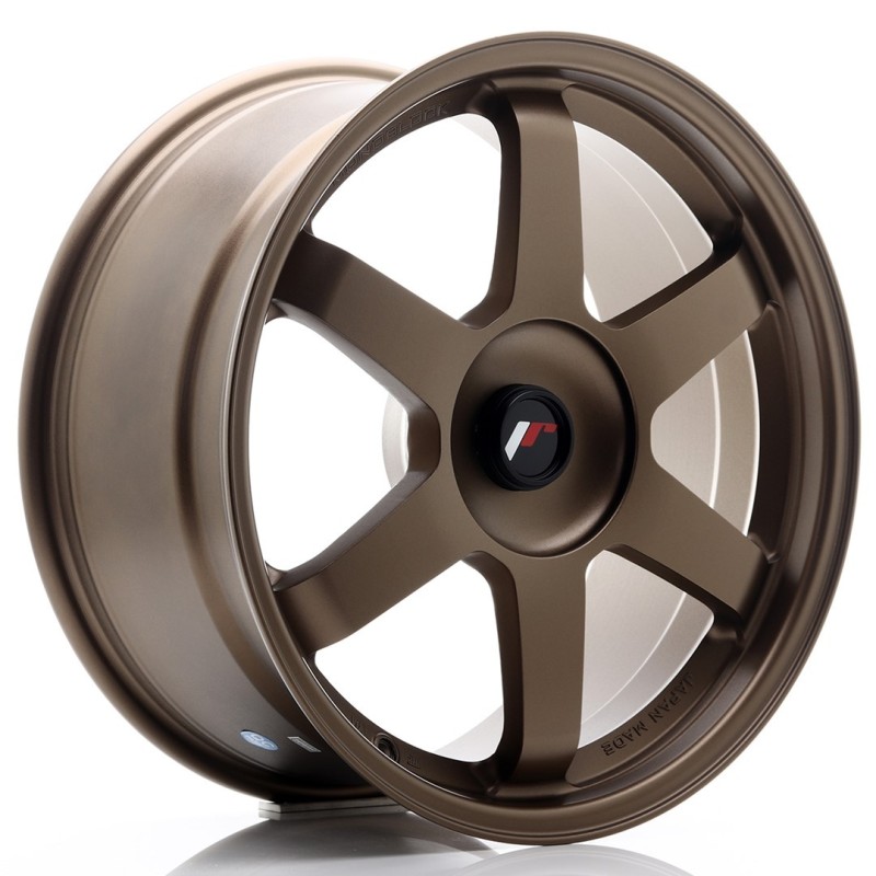 Japan Racing JR-3 18x8.5" (4 & 5 hole custom PCD) ET25-42, Dark Anodized Bronze