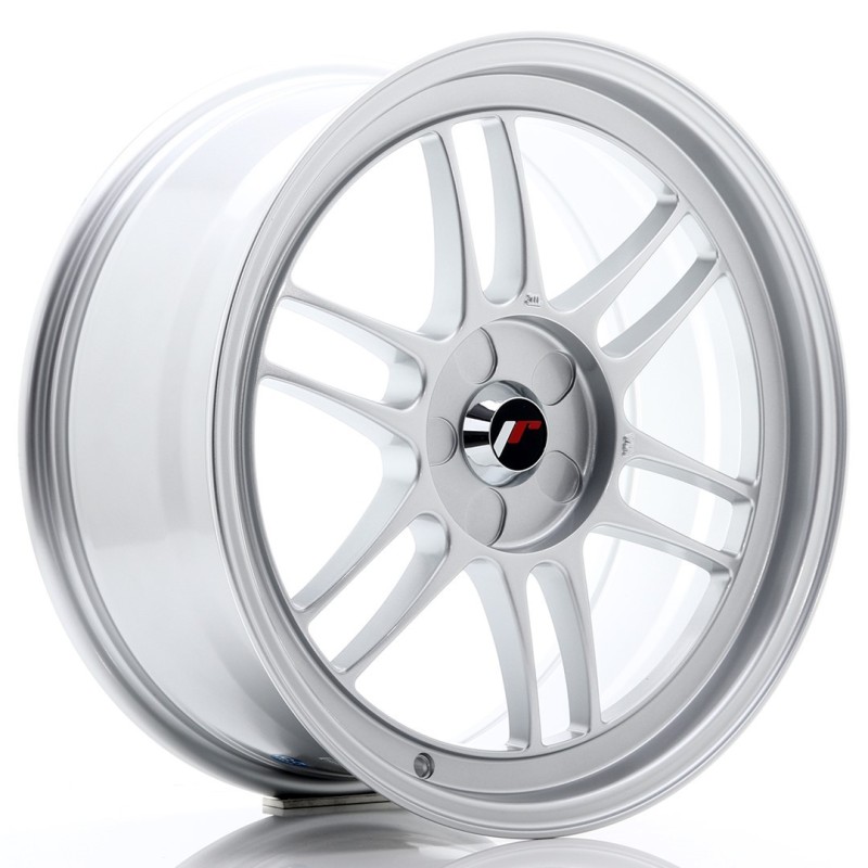 Japan Racing JR-7 18x8" (5 hole custom PCD) ET35, Hyper Silver