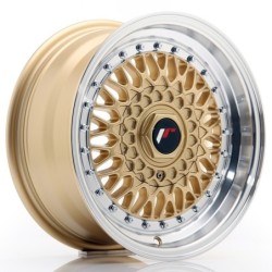 Japan Racing JR-9 15x7" (4 & 5 hole custom PCD) ET20, Gold