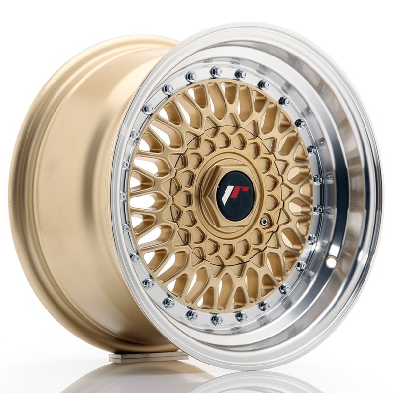 Japan Racing JR-9 15x8" (4 & 5 hole custom PCD) ET20, Gold