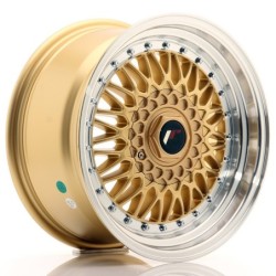 Japan Racing JR-9 16x8" (4 & 5 hole custom PCD) ET25, Gold