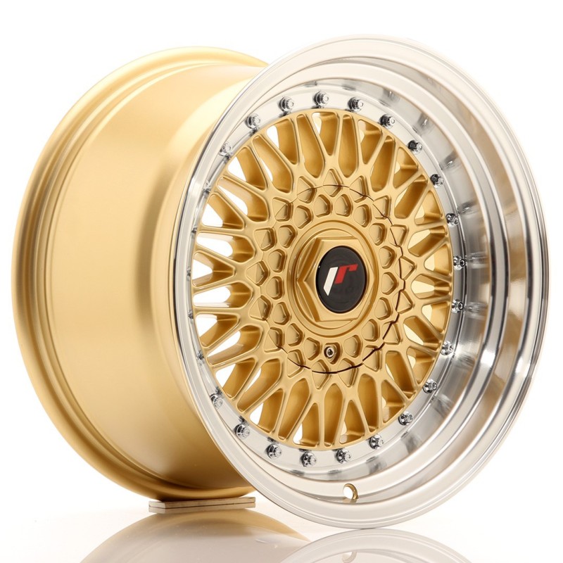 Japan Racing JR-9 16x9" (4 & 5 hole custom PCD) ET20, Gold