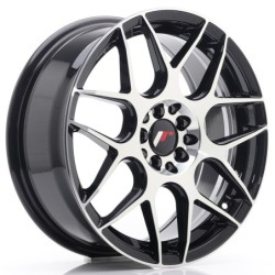 Japan Racing JR-18 17x7" 4x100/114.3 ET40, Black Machined