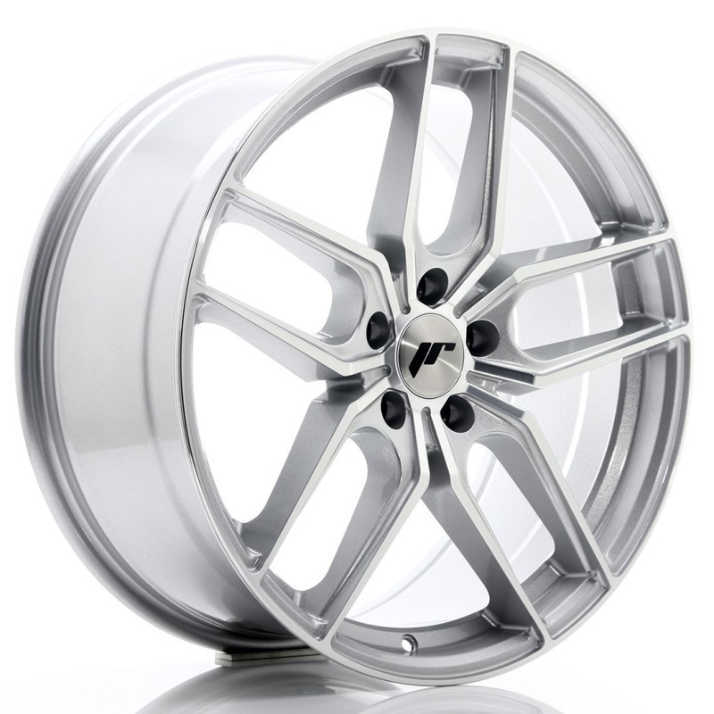 Japan Racing JR-25 19x8.5" 5x112 ET40, Silver Machined Face