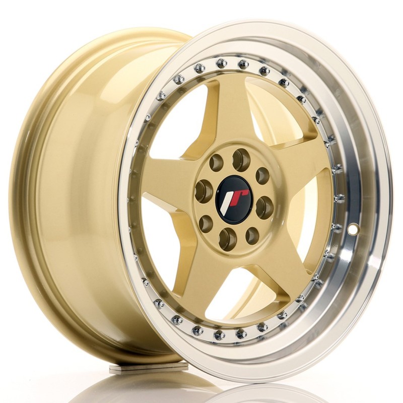 Japan Racing JR-6 16x8" 4x100/114.3 ET30, Gold