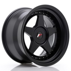 Japan Racing JR-6 17x10" (4 & 5 hole custom PCD) ET20, Flat Black