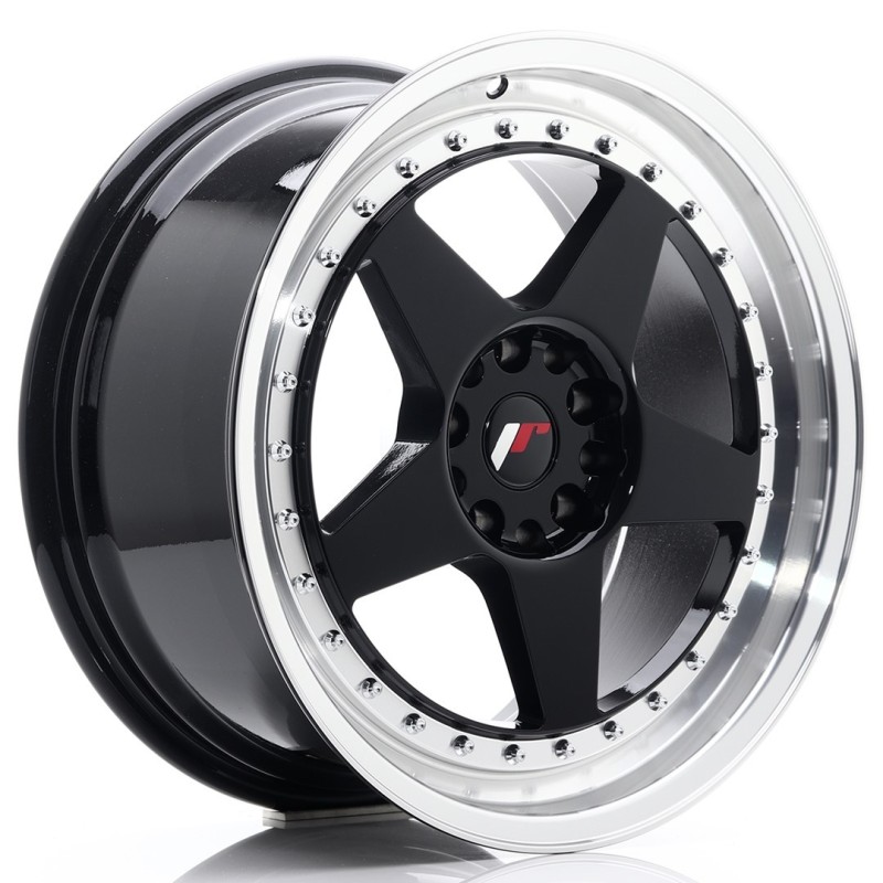 Japan Racing JR-6 18x8.5" 5x114.3/120 ET22, Gloss Black